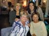 Lots of laughs, great food and awesome music for these four, Bev & Lori; back, Rosalie & Brooke, at Longboard Cafe.
